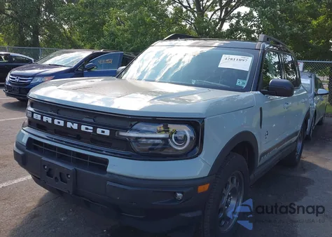 2024 Ford Bronco Sport Outer Banks z USA, uszkodzony, nr VIN 3FMCR9C61RRE18096